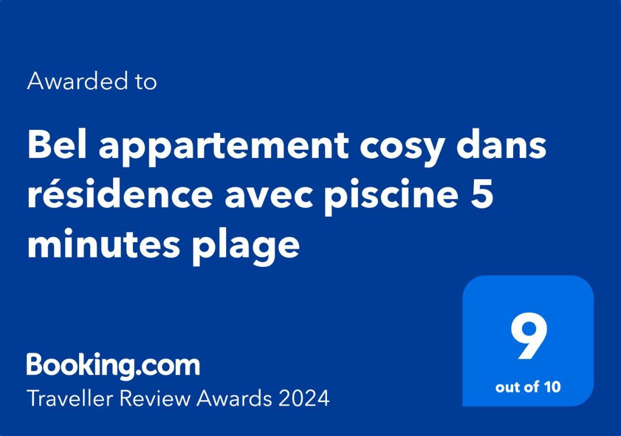Bel Appartement Cosy Dans Residence Avec Piscine 5 Minutes Plage Messanges  Luaran gambar